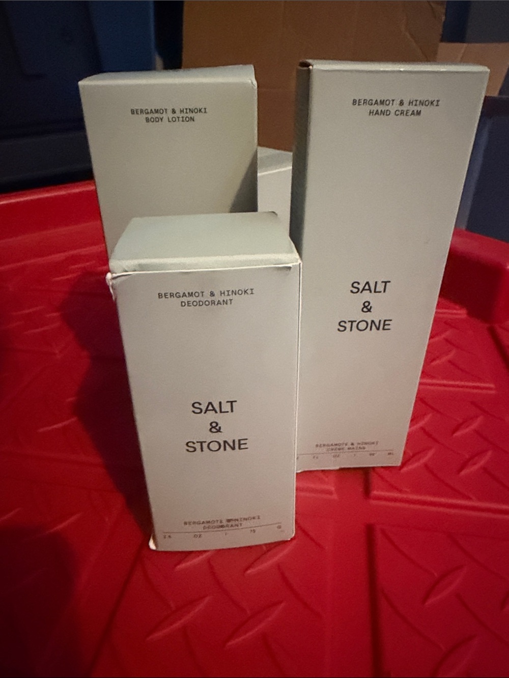 NEW Salt & Stone Bergamot & Hinoki Body Care Bundle